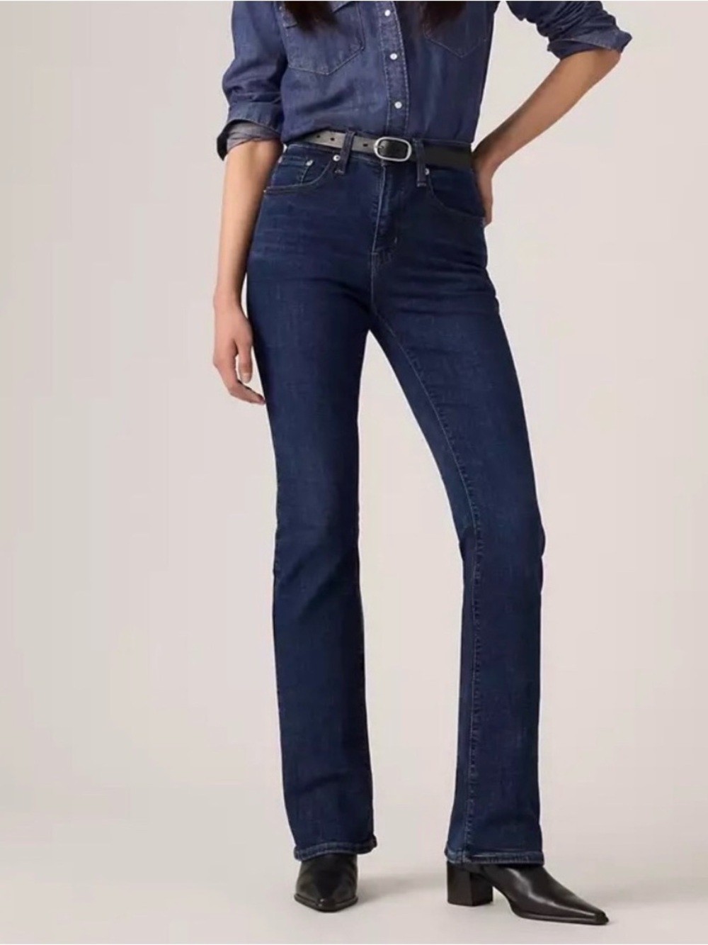 Levi’s Dark Blue Boot Cut  Jeans
